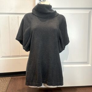 Grey Turtleneck Sweater